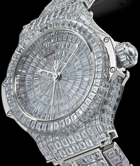 hublot watches diamonds|hublot big bang diamond watch.